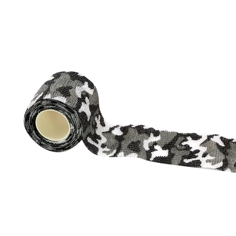 Outdoor Hunting Fabric - DIZETION 伸縮性不織布屋外迷彩テープ狩猟迷彩テープ指保護高弾性運動