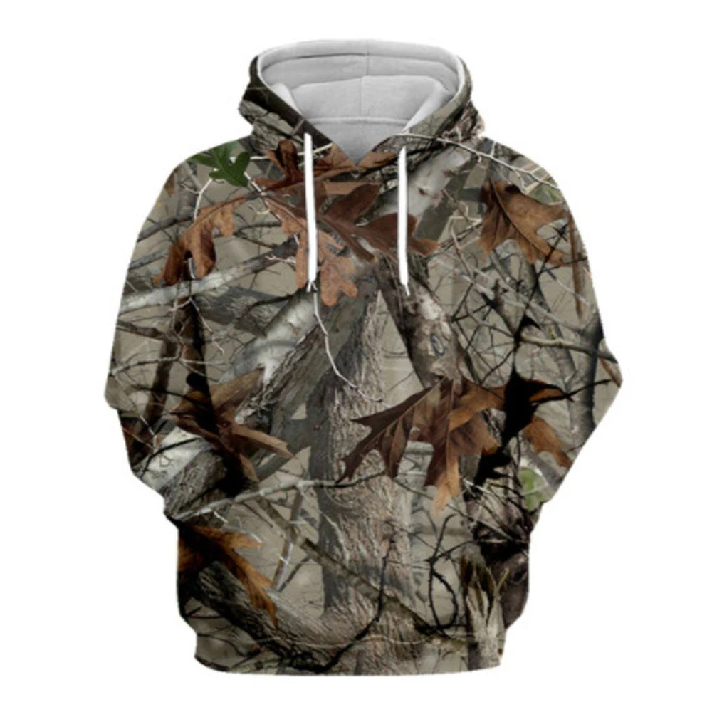 Hunting And Outdoor Shop - 男性と女性のためのカエデの葉のカモフラージュ,フード付きジャケット,釣り,キャンプ,狩猟,春,秋,ファッショナブル