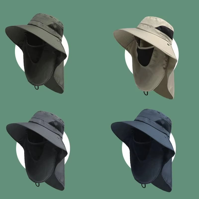 Hunting Outdoor Hats - 夏の日よけ帽子 UVカット アウトドア ハンティング 釣り用帽子 男女兼用