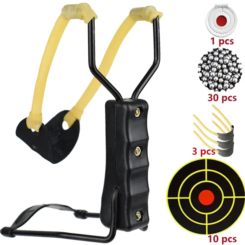 Outdoor Hunting Launcher - 手首サポートスリングショット折りたたみアシストスリングショット屋外狩猟射撃スリングショット Simpleshot 狩猟アクセサリー Tirachinas