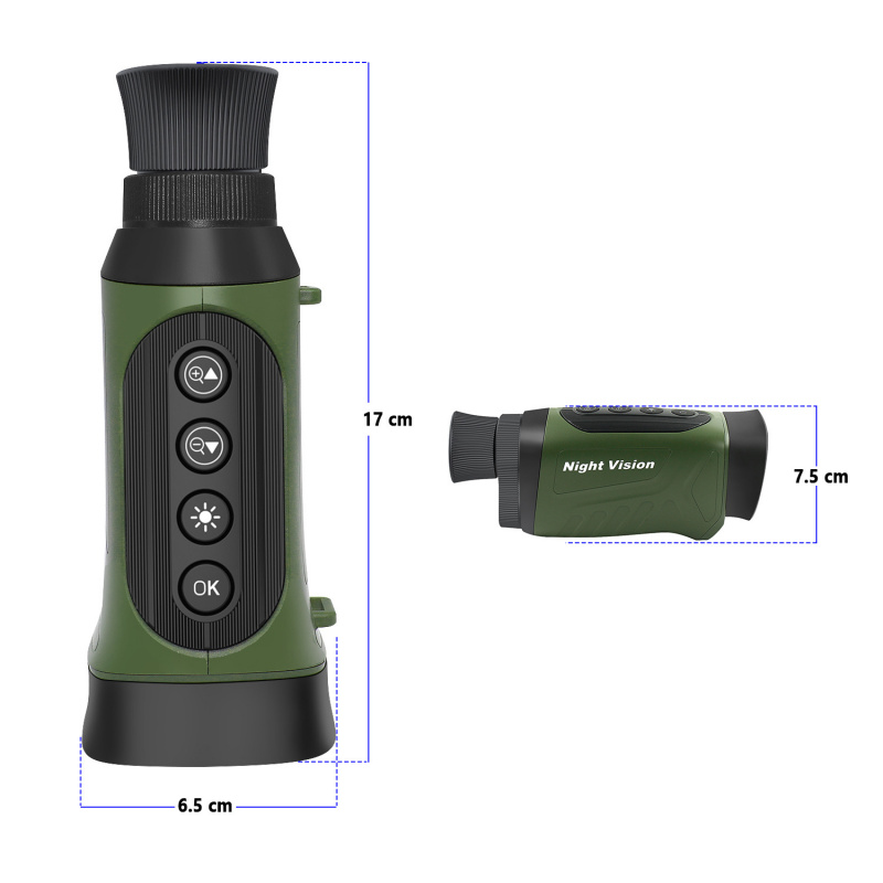 Outdoor Hunting Videos - 屋外狩猟用暗視装置、高画質ビデオ録画、バードウォッチング用双眼鏡、デジタル望遠鏡 ❄️