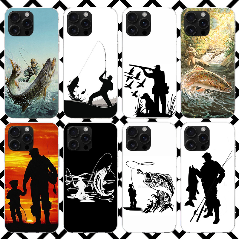 Hunting Quotes - ハンティングフィッシングマン iPhoneケース iPhone 17 Air 16