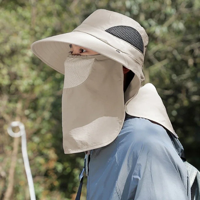 Hunting Outdoor Hats - 夏の日よけ帽子 UVカット アウトドア ハンティング フィッシングキャップ 男女兼用