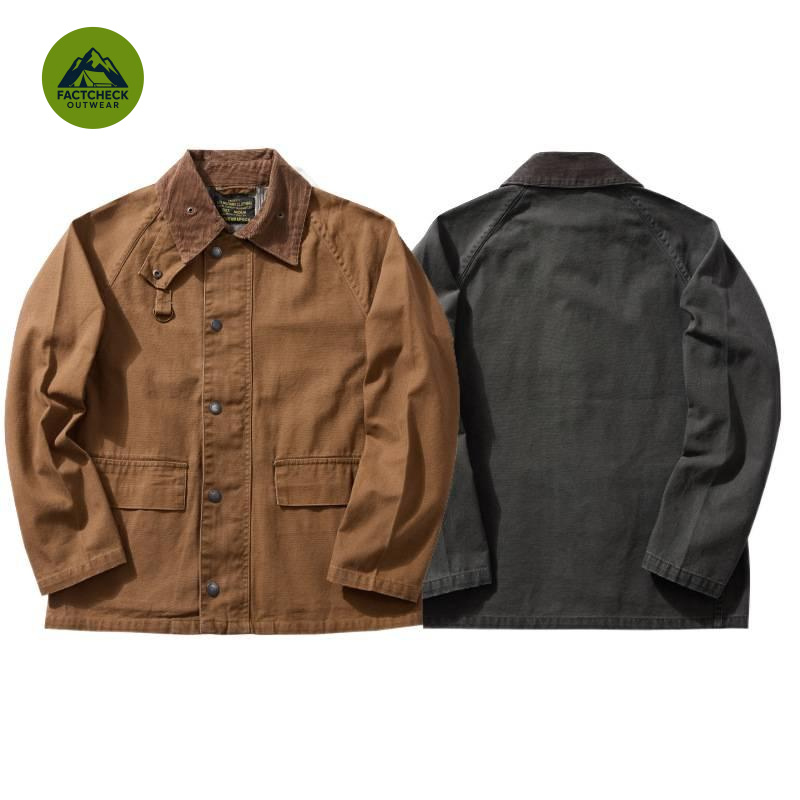 Hunting And Outdoor Shop - EU・USサイズ対応 高級耐裂性ハンティングジャケット ヘビーキャンバスワークウェア フィッシングジャケット