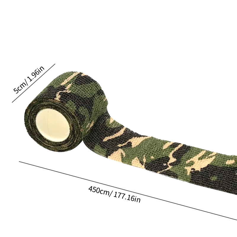 DIZETION 伸縮性不織布屋外迷彩テープ狩猟迷彩テープ指 - Outdoor Hunting Fabric のレビューと価格