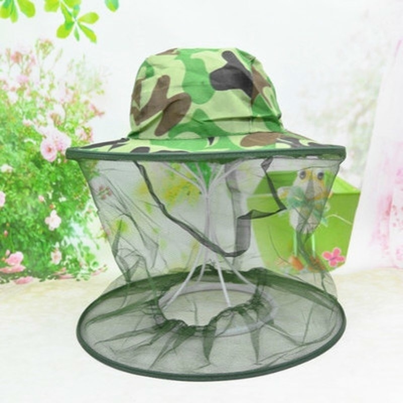 ファッション昆虫蚊帳メッシュフェイス釣り狩猟屋外キャンプ帽子 - Hunting Outdoor Hats のレビューと価格