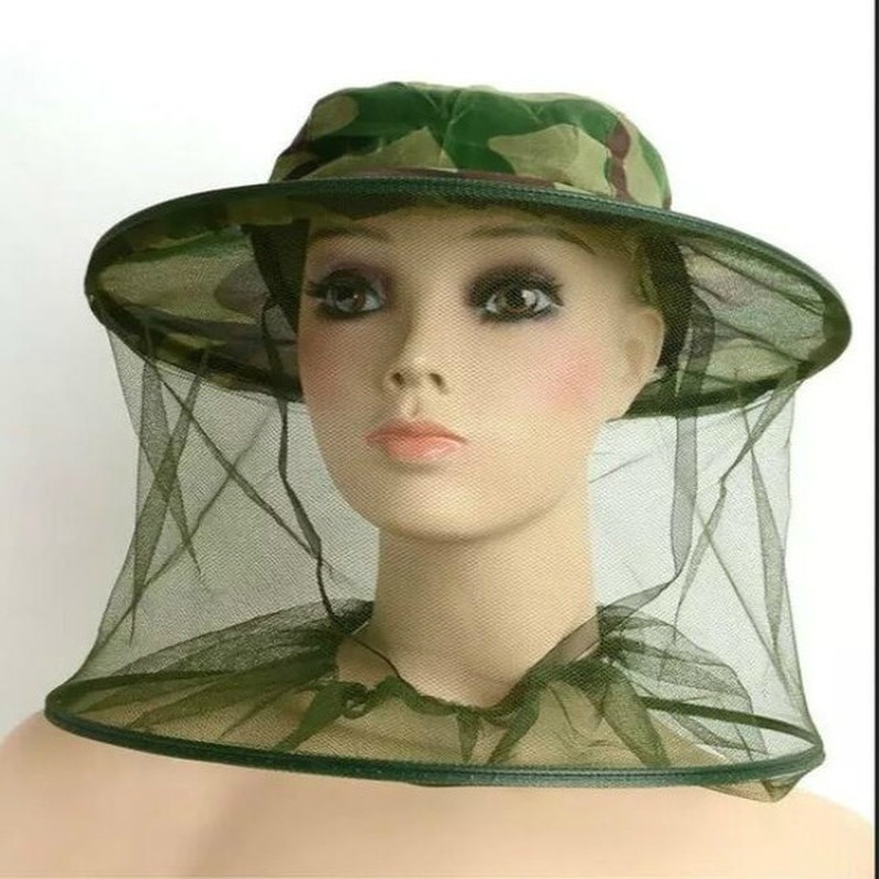 ファッション昆虫蚊帳メッシュフェイス釣り狩猟屋外キャンプ帽子 - Hunting Outdoor Hats のレビューと価格