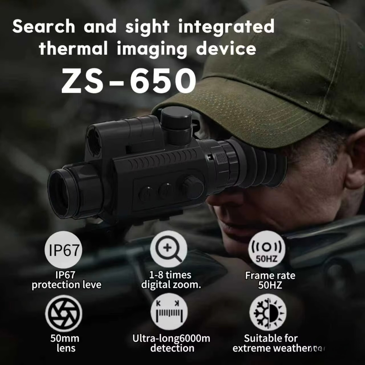 RJ ZS-650 防水サーマルイメージングサイト、5000 - Hunting & Outdoor Supplies のレビューと価格