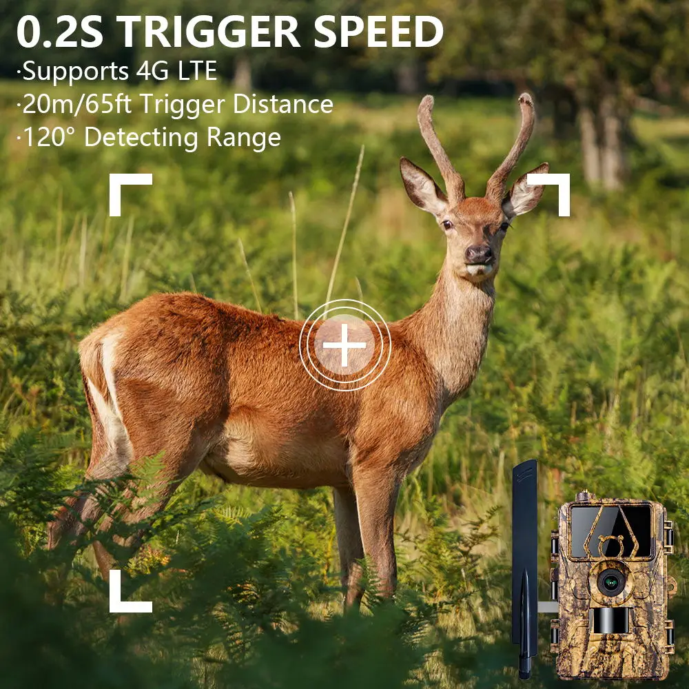 監視用赤外線カメラ,wifiアプリケーションによる制御,屋外 - Outdoor Hunting Videos のレビューと価格