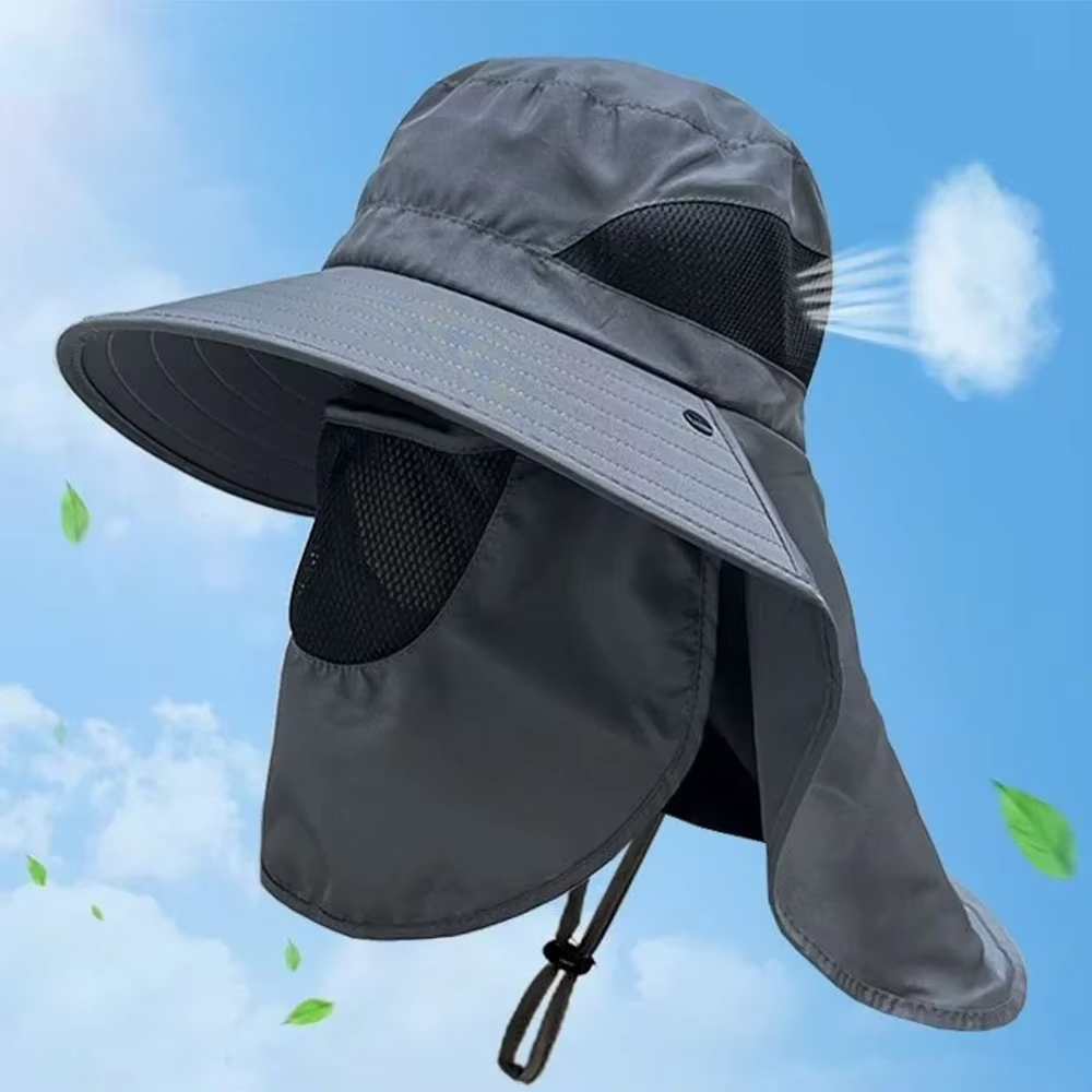 夏用サンハット UVカット アウトドア ハンティング フィッ - Hunting Outdoor Hats のレビューと価格