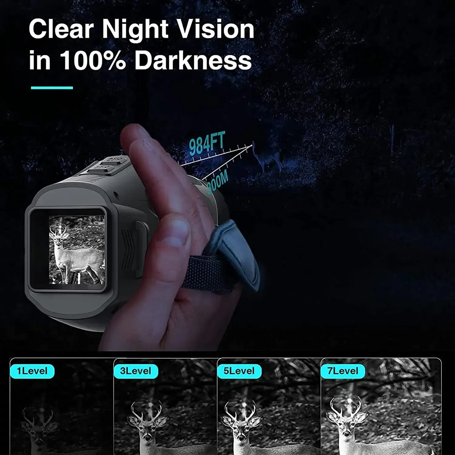 R11 1080P単眼赤外線暗視装置 5倍デジタルズーム 3 - Outdoor Hunting Videos のレビューと価格