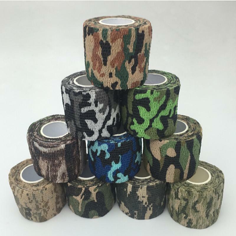 1pc 迷彩インビジブルテープ迷彩フォーム再利用可能な自己粘 - Outdoor Hunting Fabric のレビューと価格