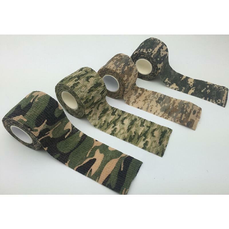 1pc 迷彩インビジブルテープ迷彩フォーム再利用可能な自己粘 - Outdoor Hunting Fabric のレビューと価格