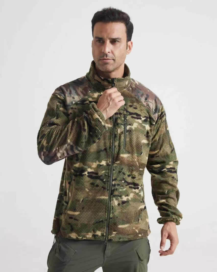 軍人アウトドアタクティカルフリースジャケット冬用 COOLS - Hunting And Outdoor Shop のレビューと価格