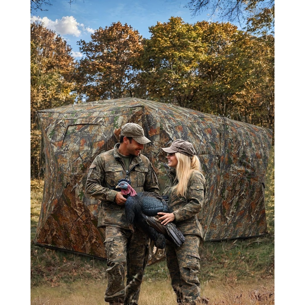 ポップアップ式地上狩猟用ブラインド（270度） °   シー - Hunting & Outdoor Supplies のレビューと価格