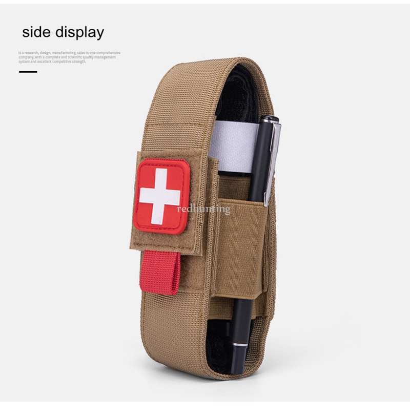 戦術的な止血帯ポーチホルダー狩猟外傷医療剪断ポーチ屋外弾性止 - Field Dressing Kit のレビューと価格