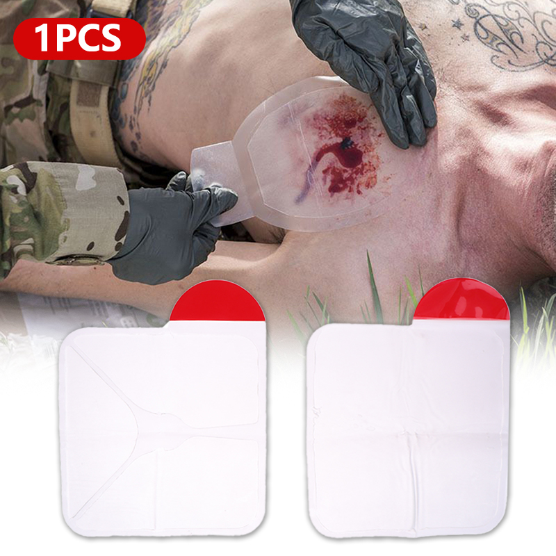 正方形の医療用胸部シール、通気性ドレッシング包帯、応急処置キ - Field Dressing Kit のレビューと価格