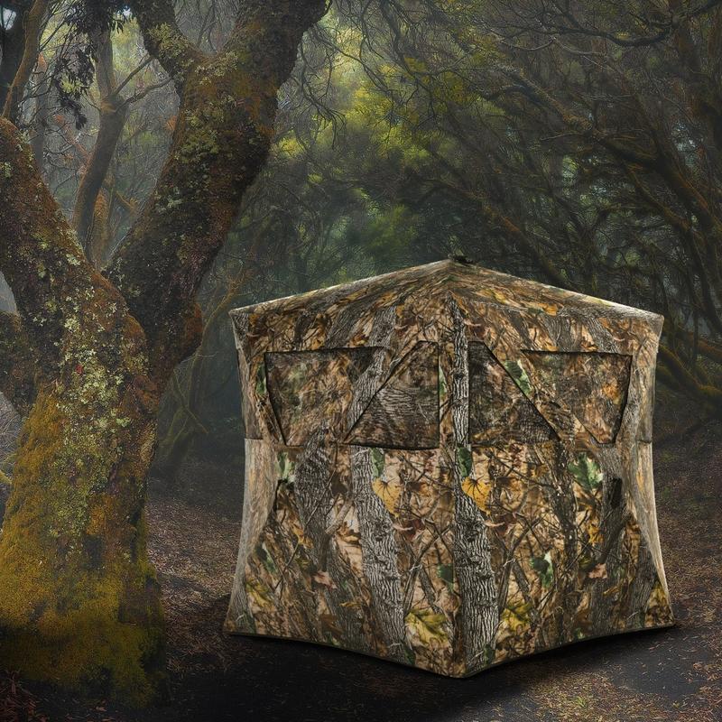 鹿やアンテロープ用の地釘と固定具付きポータブルハンティングブ - Hunting & Outdoor Supplies のレビューと価格