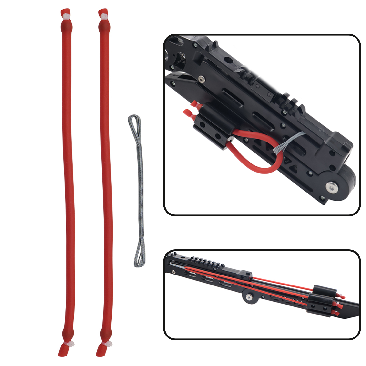 折りたたみ式スリングショット用ゴムバンド、ハンティング用30 - Outdoor Hunting Launcher のレビューと価格