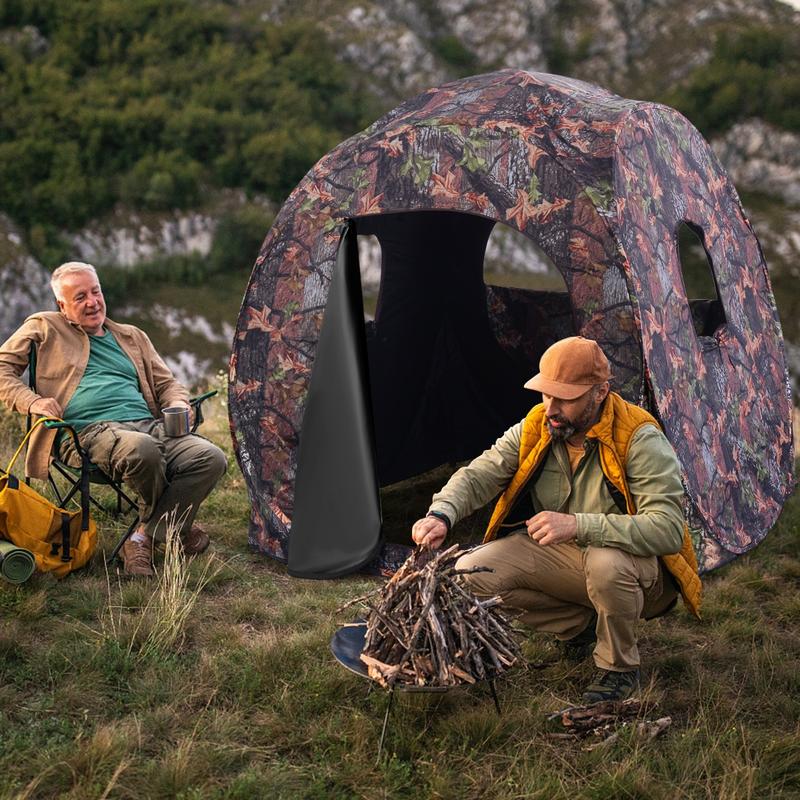 3人用ポップアップハンティングテント、PUオックスフォード生 - Hunting & Outdoor Supplies のレビューと価格