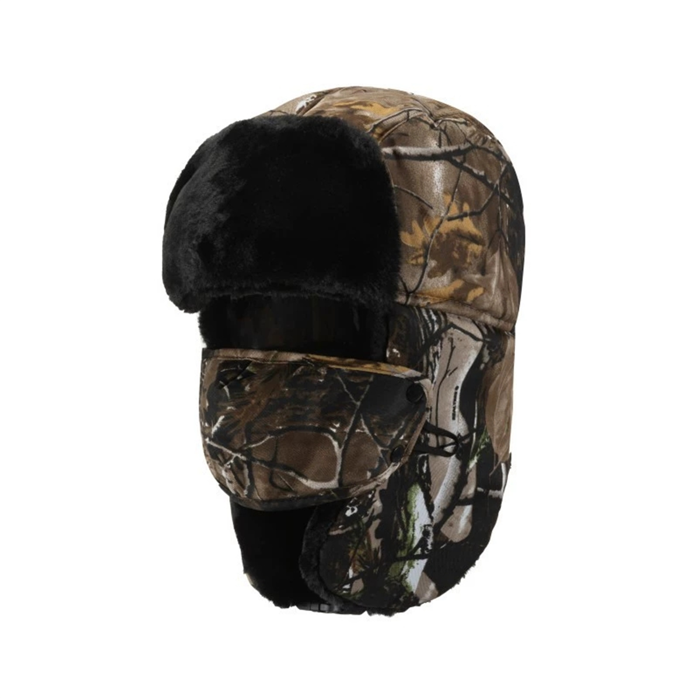 屋外防風サーマルハンティングハット男性女性冬迷彩雷峰帽子サイ - Hunting Outdoor Hats のレビューと価格