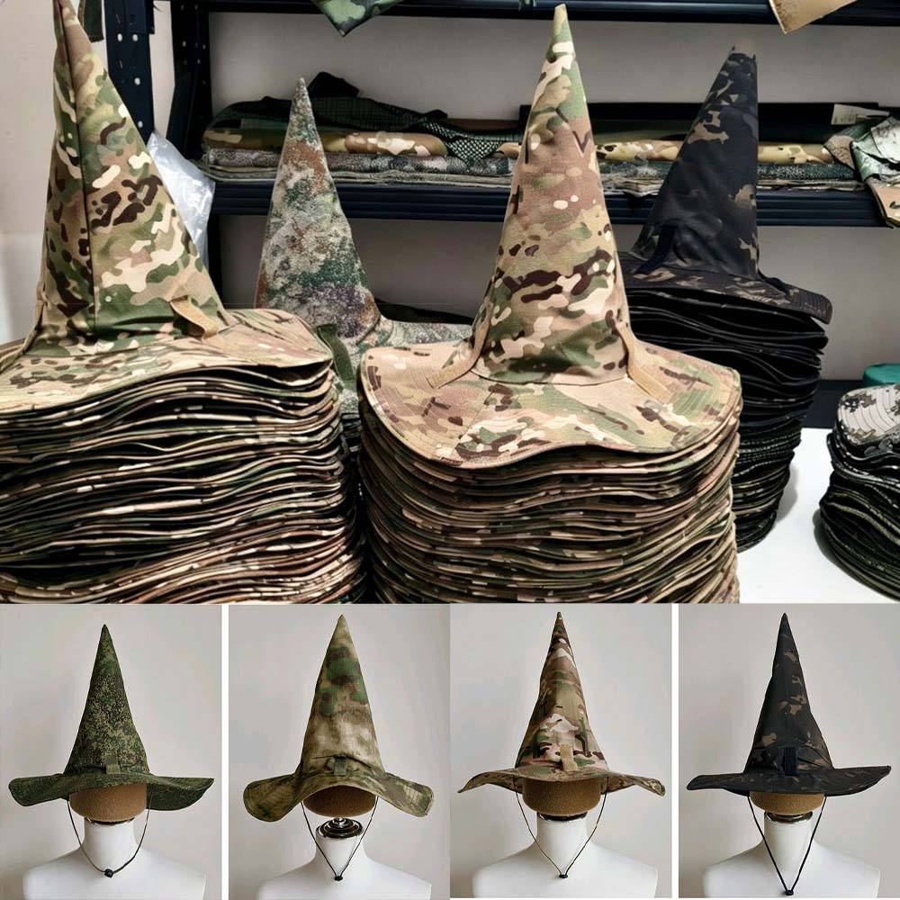 マジックウィザードハット戦術迷彩ハンティングブーニーハットエ - Hunting Outdoor Hats のレビューと価格