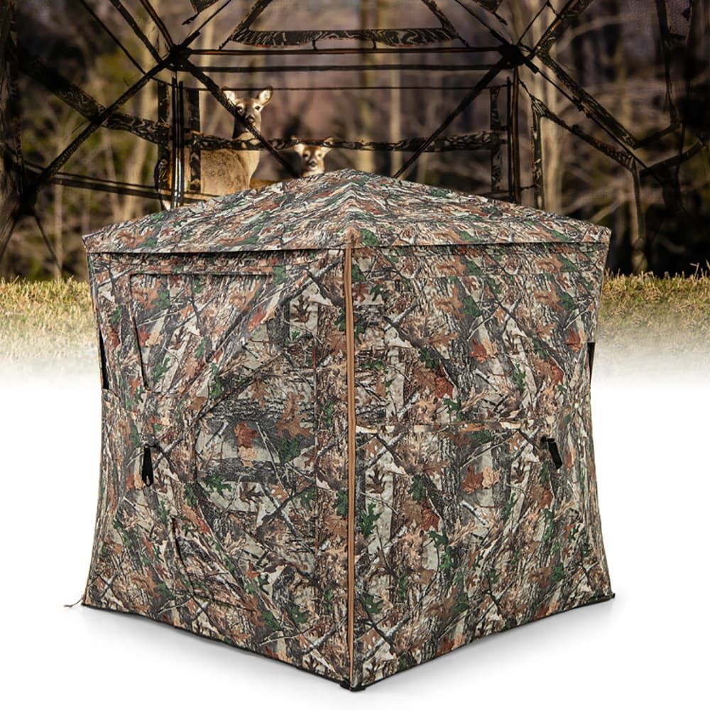 5-in-1着脱式ハンティングブラインド、天窓付き2～3人用 - Hunting & Outdoor Supplies のレビューと価格