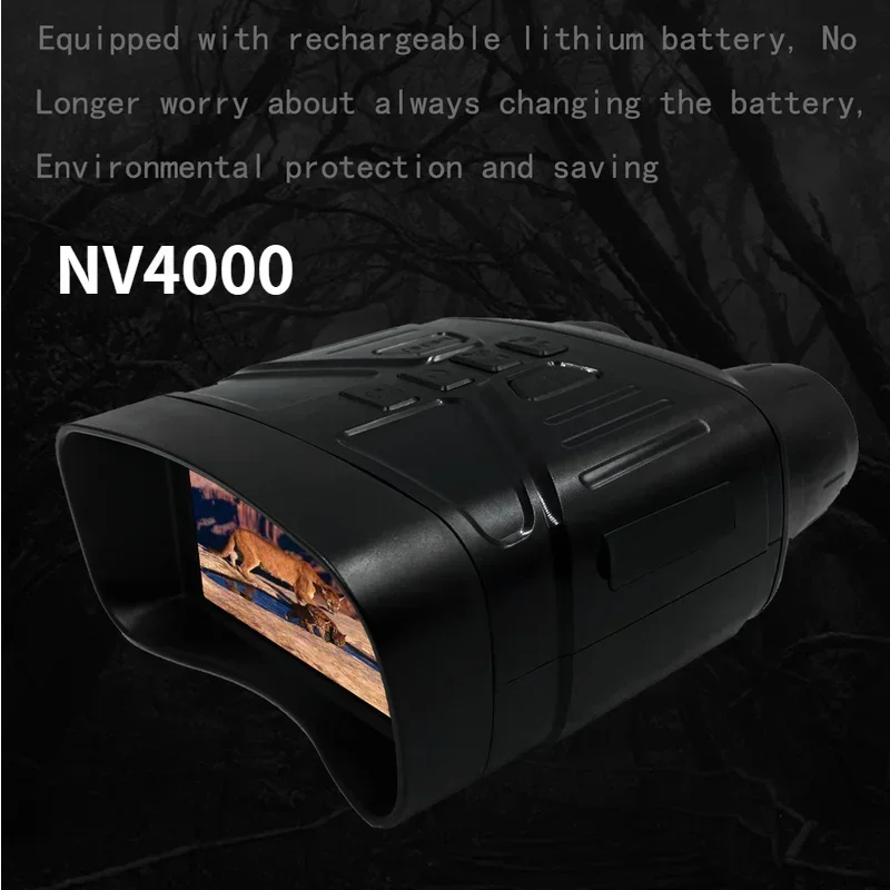 850nm デジタルナイトビジョンデバイス双眼鏡 200 メ - Outdoor Hunting Videos のレビューと価格