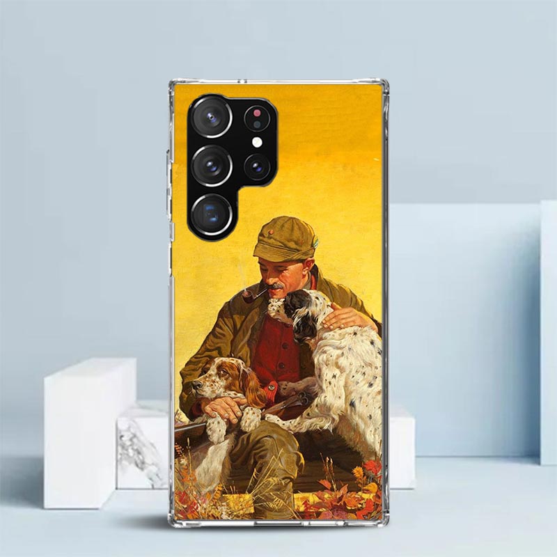 ハンター犬柄ソフトカバー Samsung Galaxy S2 - Hunting Quotes のレビューと価格