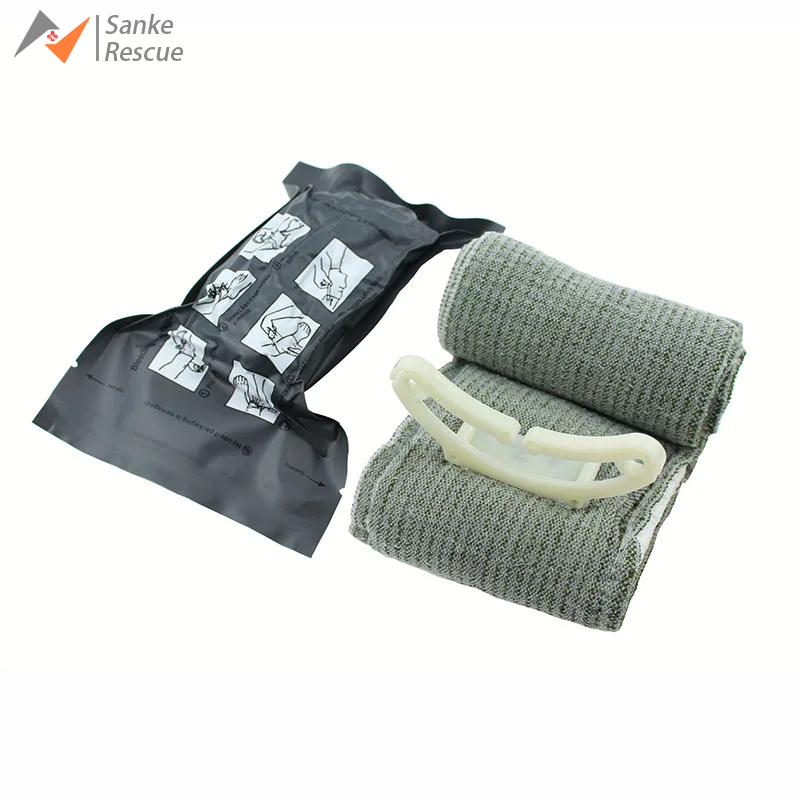 緊急応急処置外傷キット イスラエル包帯付き アウトドアキャン - Field Dressing Kit のレビューと価格
