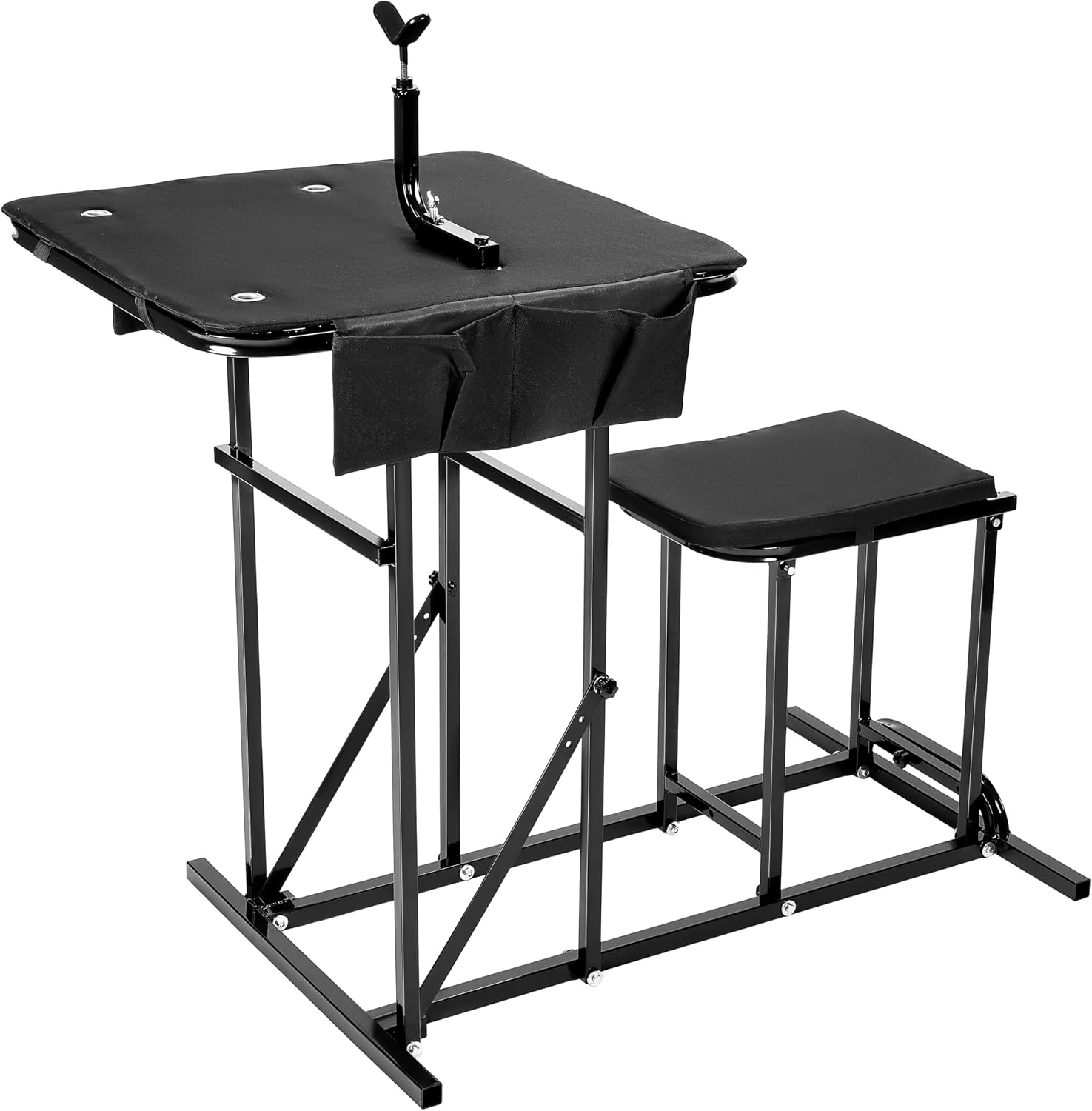 折りたたみ式射撃ベンチ、高さ調節可能なシート付き、ポータブル - Outdoor Hunting Table のレビューと価格