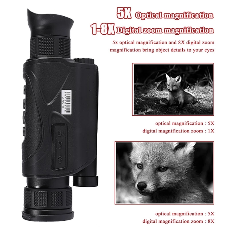 HDデジタル暗視単眼カメラ,屋外パトロール,狩猟,リアルタイ - Outdoor Hunting Videos のレビューと価格