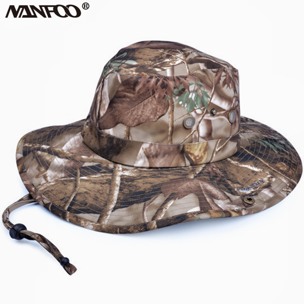 高品質日焼け止めツリー迷彩狩猟釣りボニーキャップアウトドアス - Hunting Outdoor Hats のレビューと価格