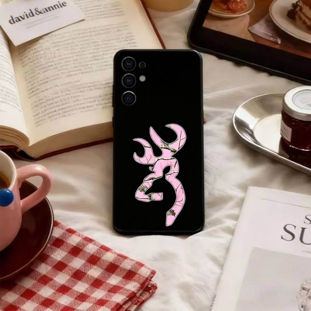 鹿狩り柄カモフラージュスマホケース Samsung S25、 - Hunting Quotes のレビューと価格