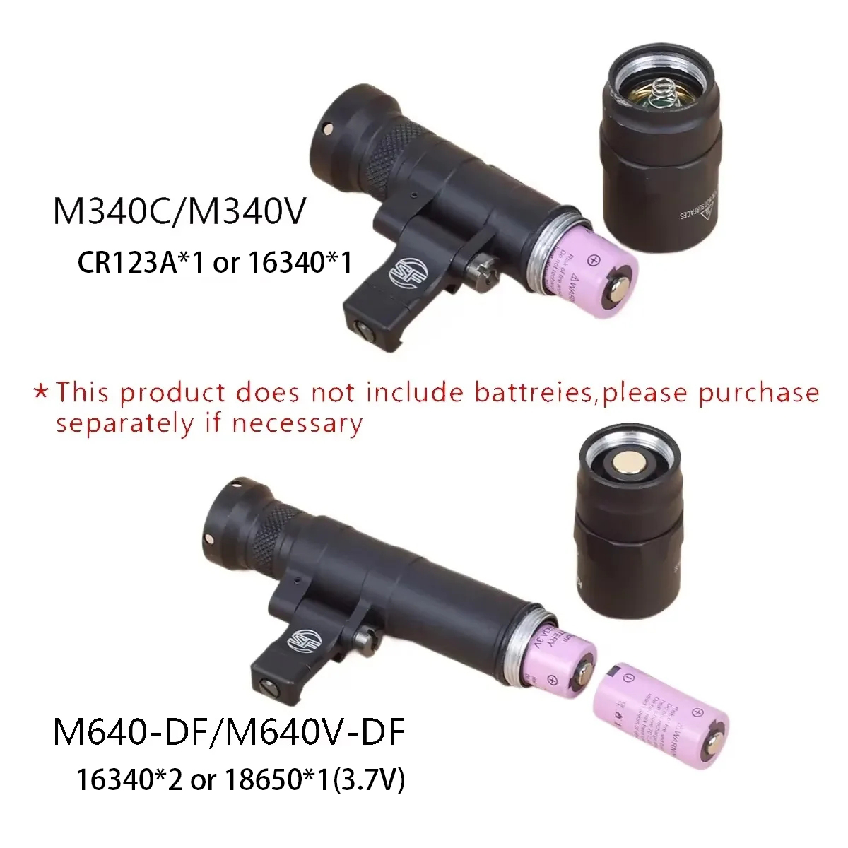 Surefir M600 M340 DF M640 SF 懐 - Hunting And Outdoor Shop のレビューと価格
