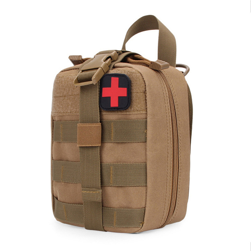 Molle 戦術応急処置キット医療バッグ緊急 SOS 屋外狩 - Field Dressing Kit のレビューと価格