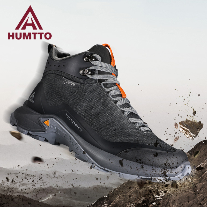 HUMTTO ハイキングシューズ男性アウトドアクライミングキ - Outdoor Hunting Fabric のレビューと価格