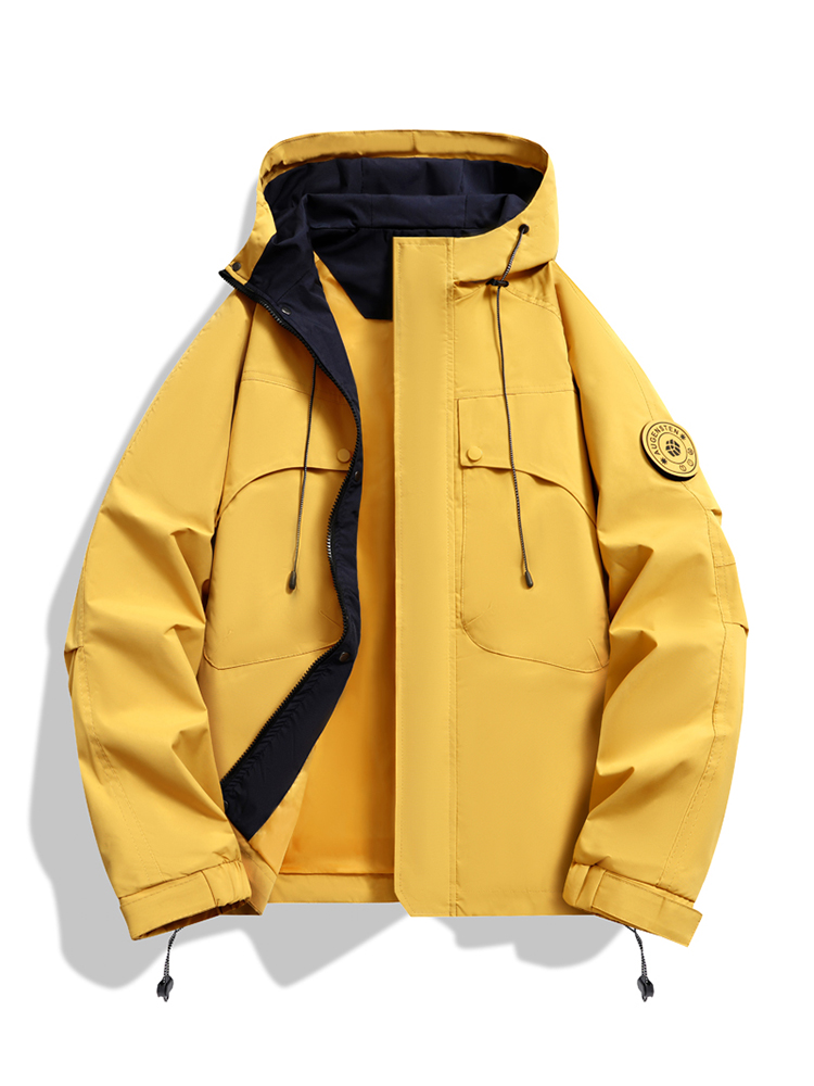 春防水ハイキングジャケット男性フード付き狩猟ランニングトレッ - Hunting And Outdoor Shop のレビューと価格