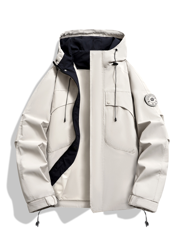 春防水ハイキングジャケット男性フード付き狩猟ランニングトレッ - Hunting And Outdoor Shop のレビューと価格