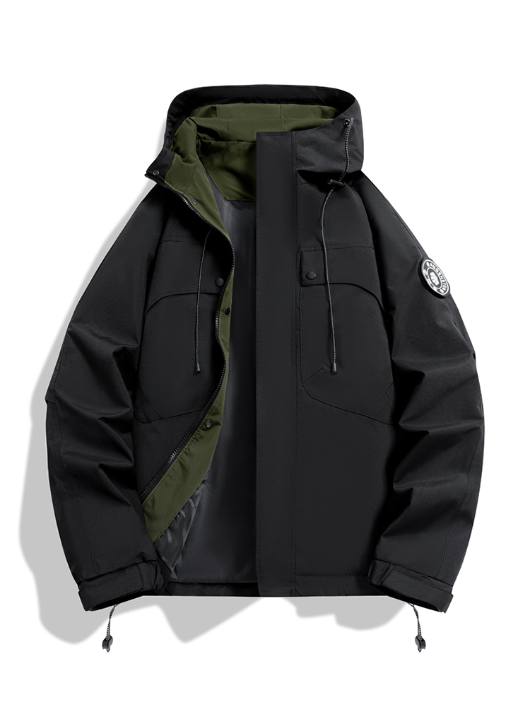 春防水ハイキングジャケット男性フード付き狩猟ランニングトレッ - Hunting And Outdoor Shop のレビューと価格